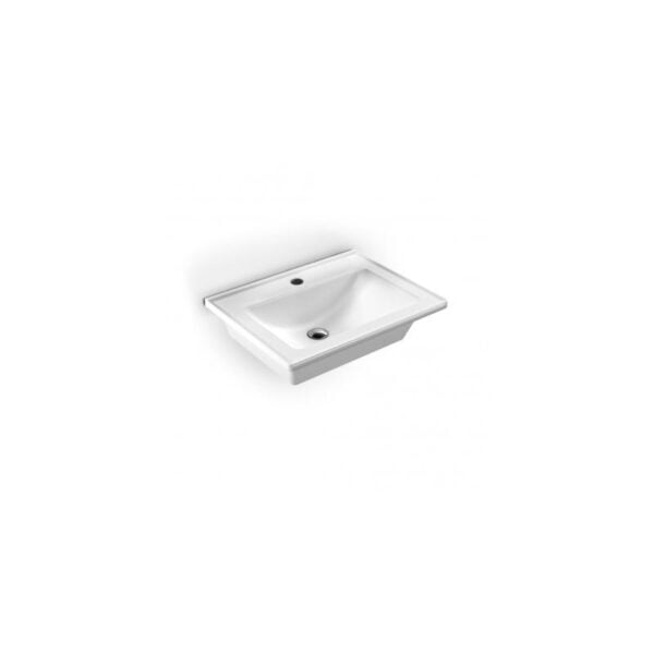 Serel Slim 60x46cm Countertop Washbasin