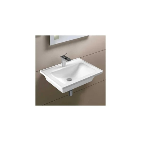 Serel Slim 60x46cm Countertop Washbasin