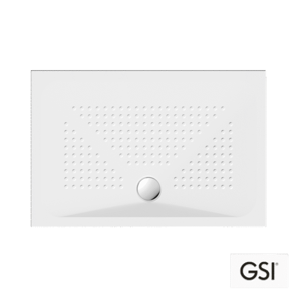 Ντουσιέρα Πορσελάνης 120x80x4 cm Gsi SLIM
