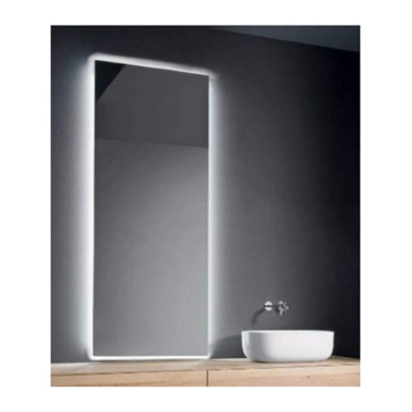 Bathroom mirror 45X90 led with perimeter lighting