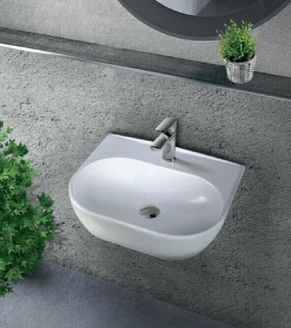 Κρεμαστός Νιπτήρας 51 χ 42εκ. BIANCO CERAMICA