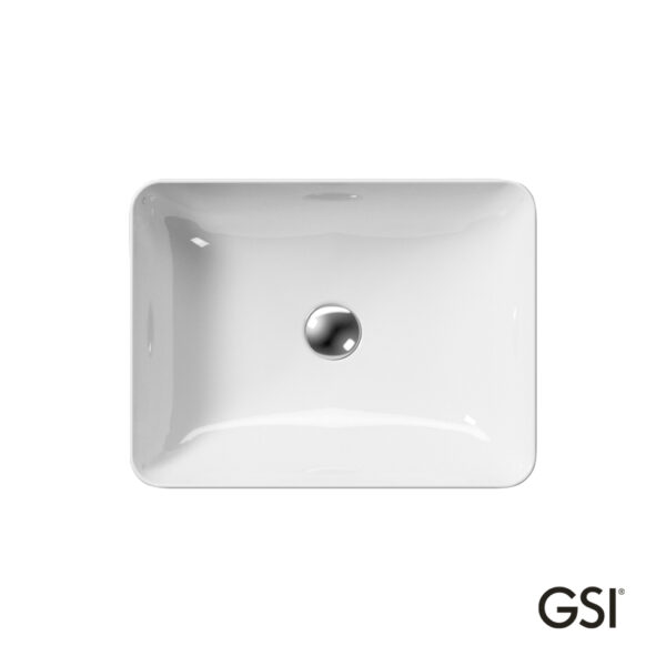 Νιπτήρας Πορσελάνης 50x38 GSI White