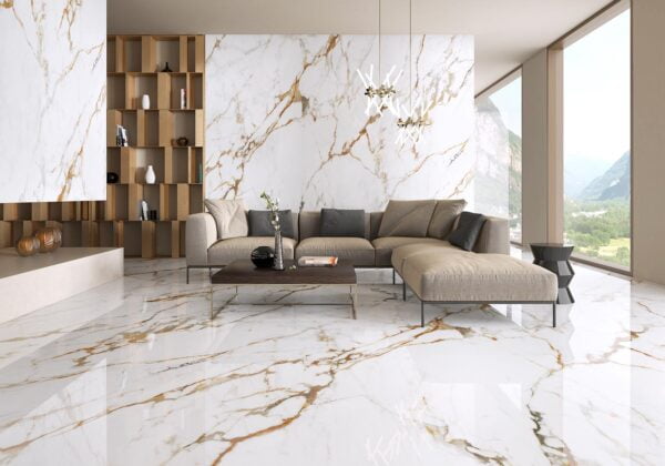 CALACATTA GOLD. MARBLE LOOK TILE