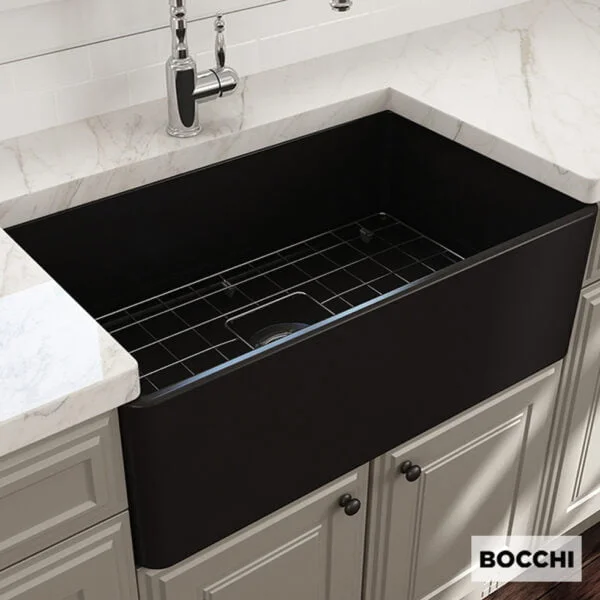 ΝΕΡΟΧΥΤΗΣ ΕΠΙΚΑΘΗΜΕΝΟΣ 76x46 BOCCHI BLACK MATT